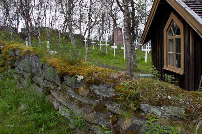 Rallarkyrkogården.